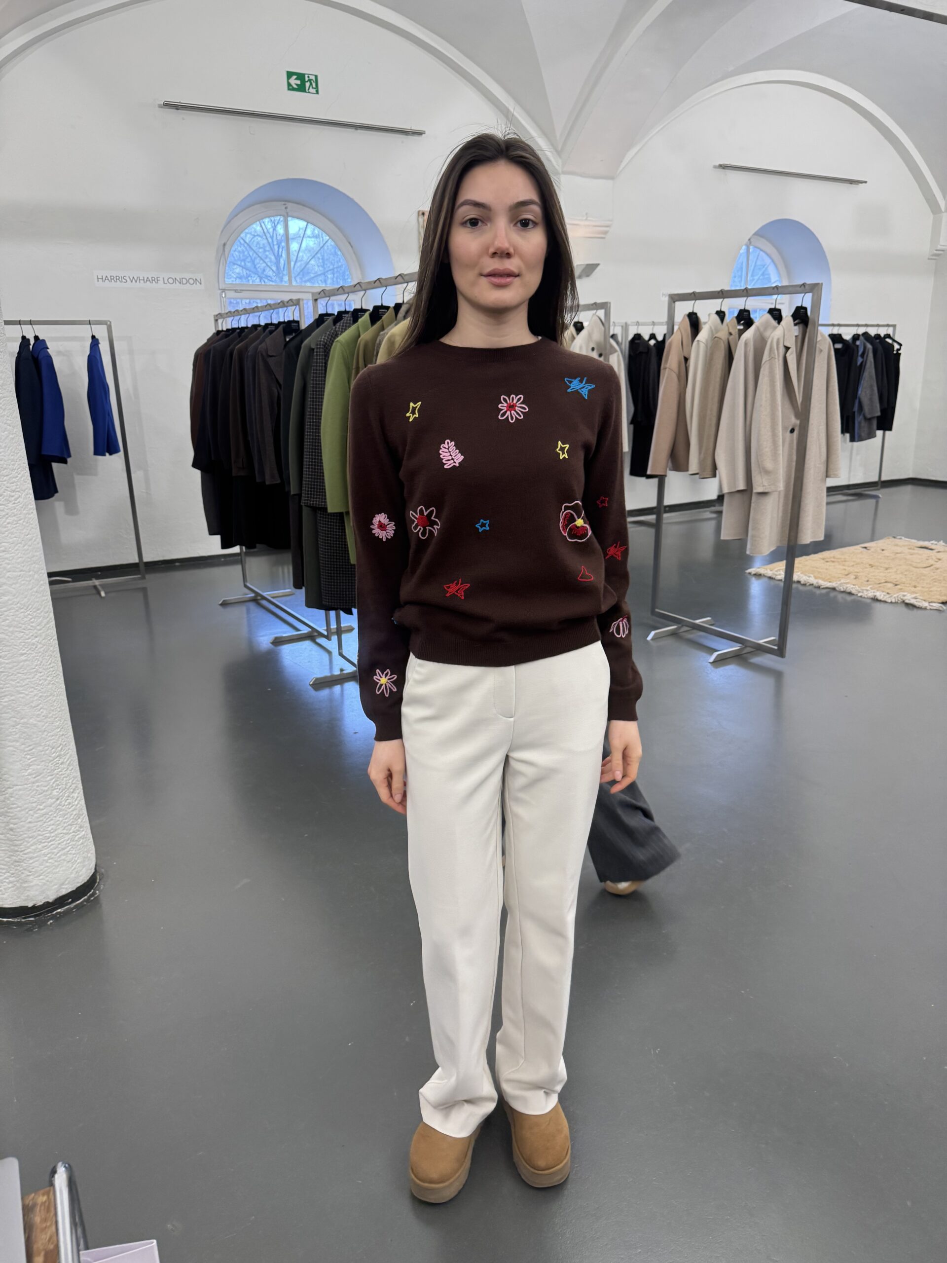 Jumper Floral Tribute Crew