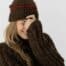 MIchele & Hoven Annja Hat chocolate