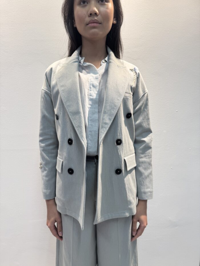 Forte Cotton Viscose Blazer