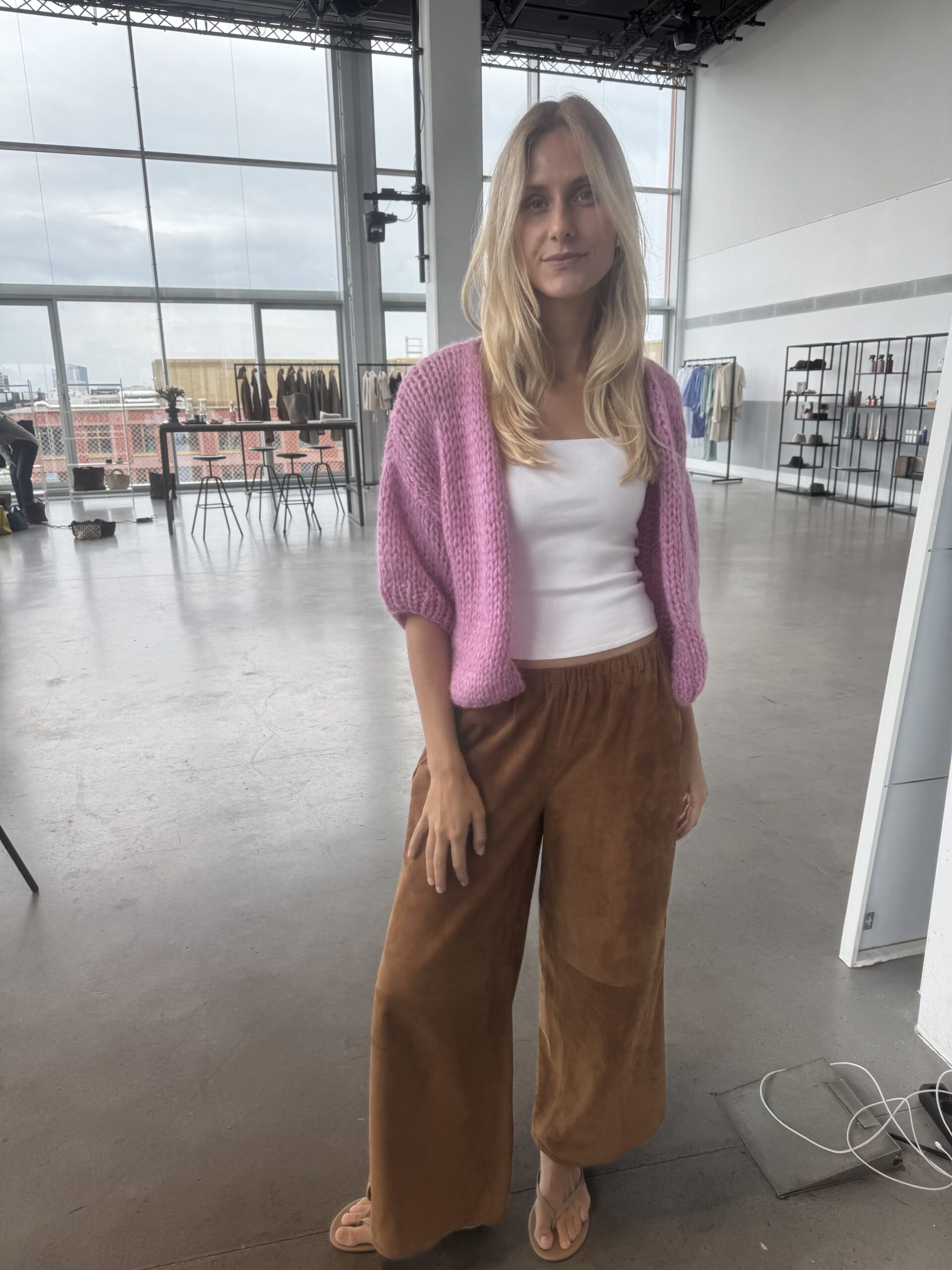 Maiami Alpaca Bomber Cardigan