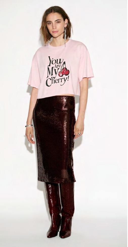 Dante Cherry Tee