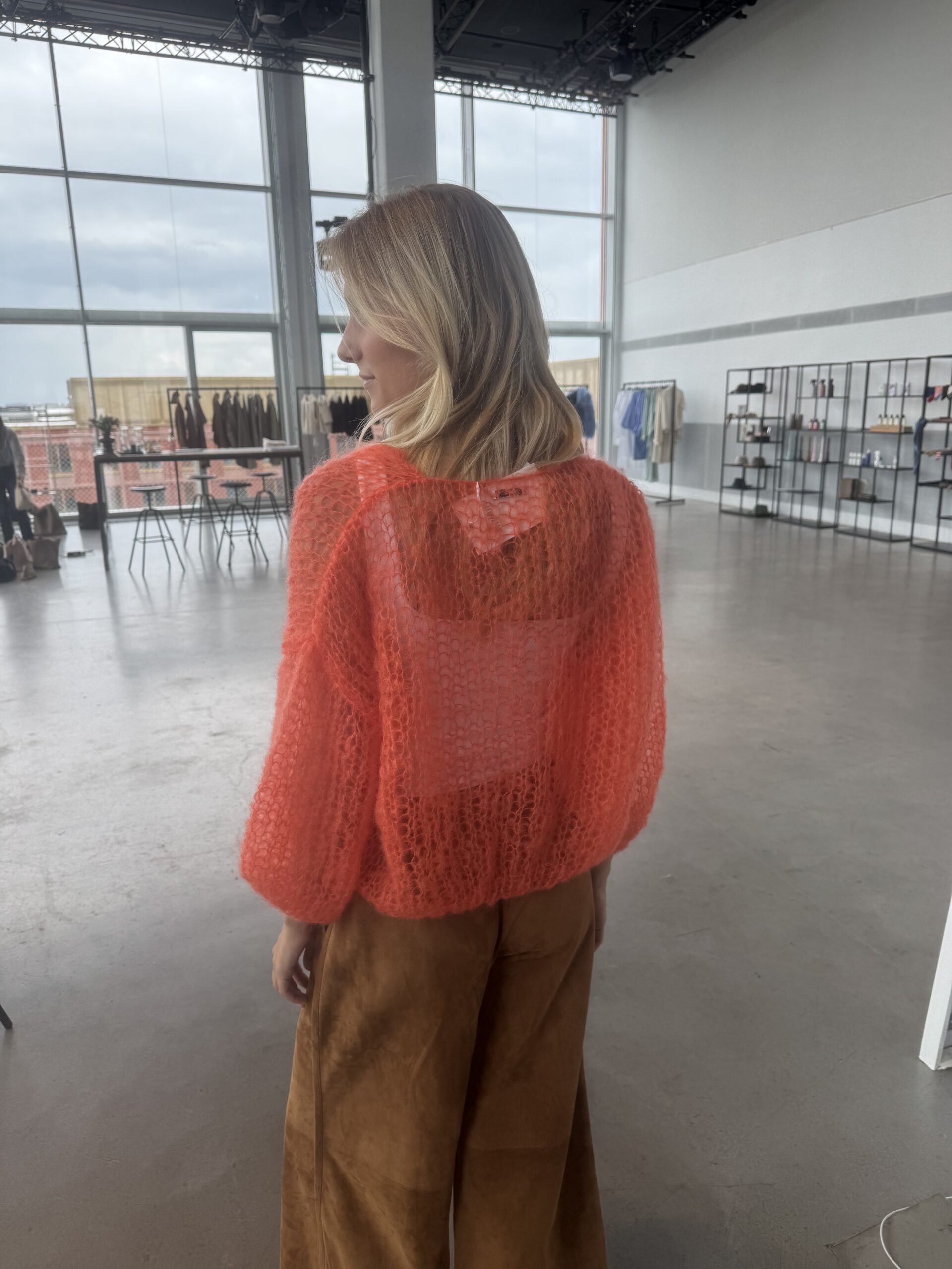 Maiami Mohair Light Bomber Cardigan