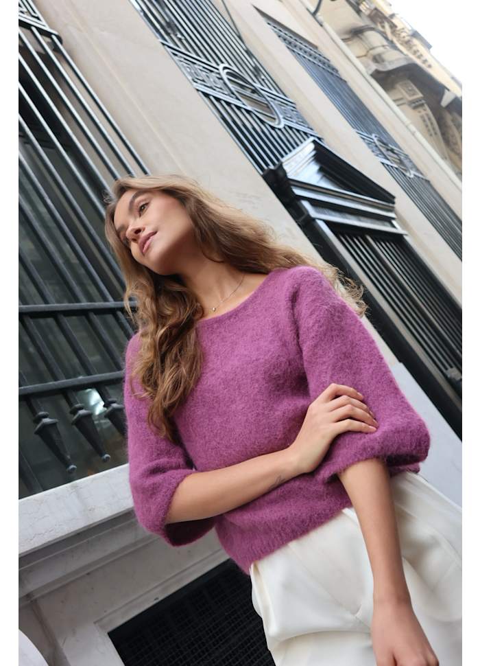 American Dreams Josie Pullover bordeaux