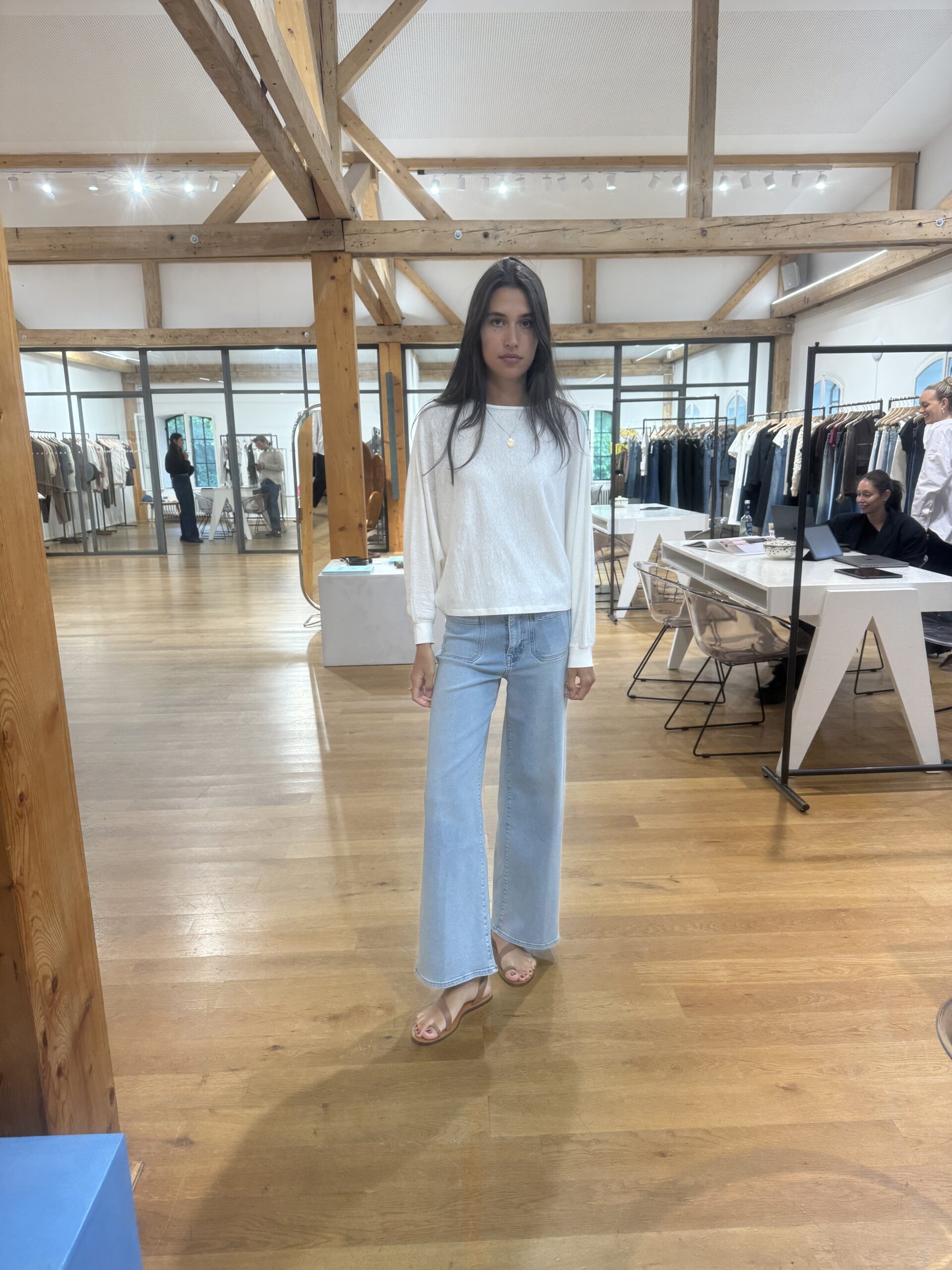 Frame Slim Palazzo modernist