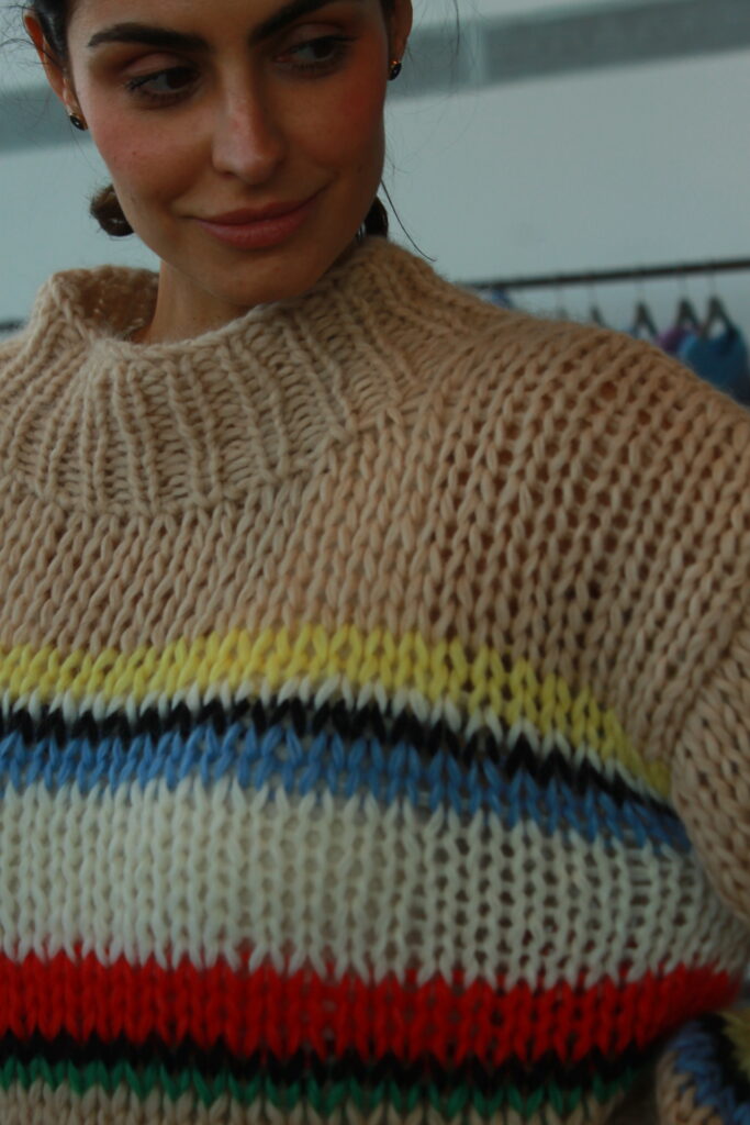 Maiami Chunky Alpaca Pulli fisher boat