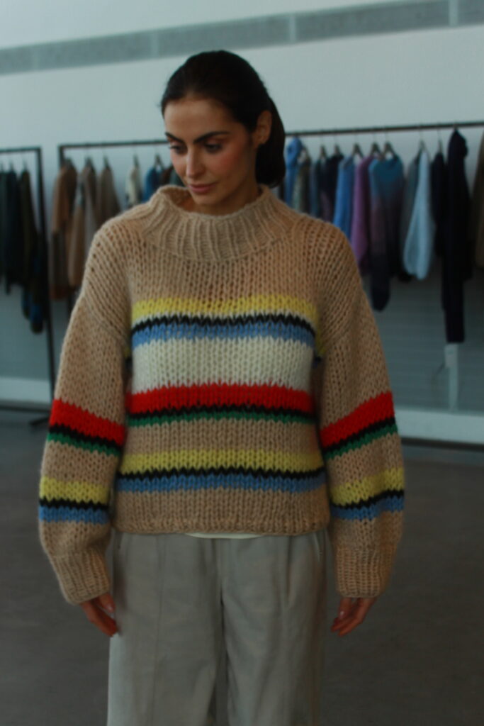 Maiami Chunky Alpaca Pulli fisher boat