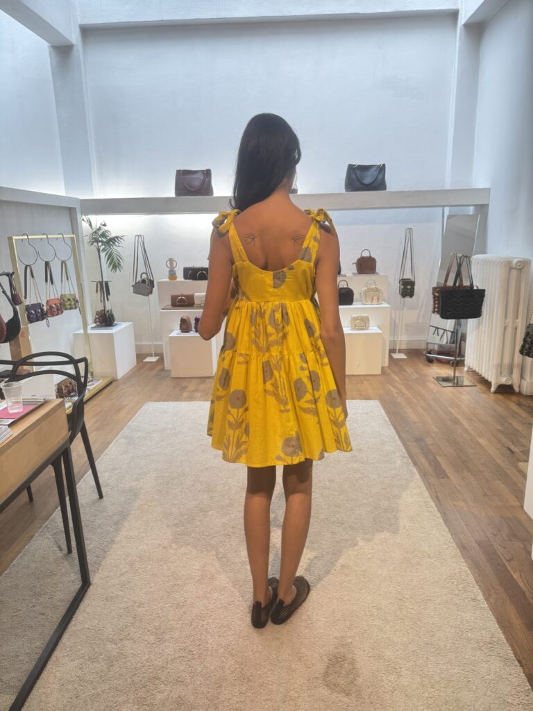 Elleblue Eloise Kleid yellow