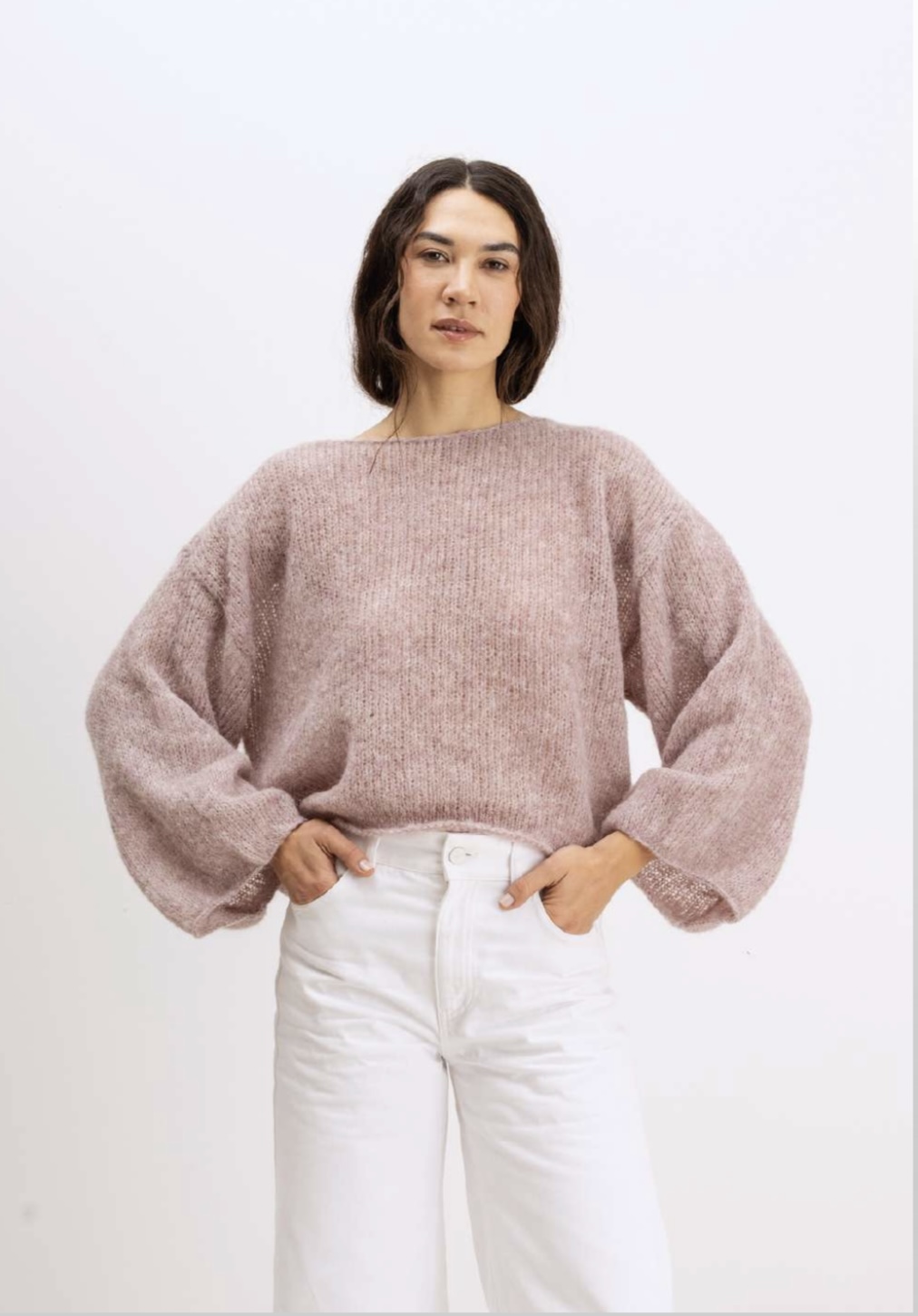 Michele & Hoven Feyre Sweater blush pink