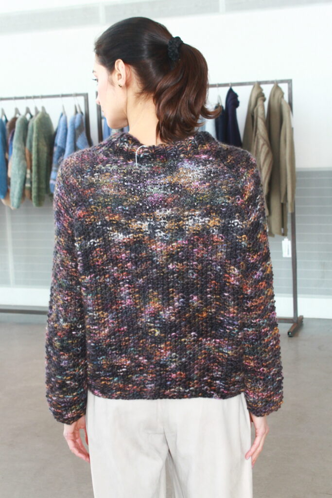 Maiami Merino Mock Neck Pulli black