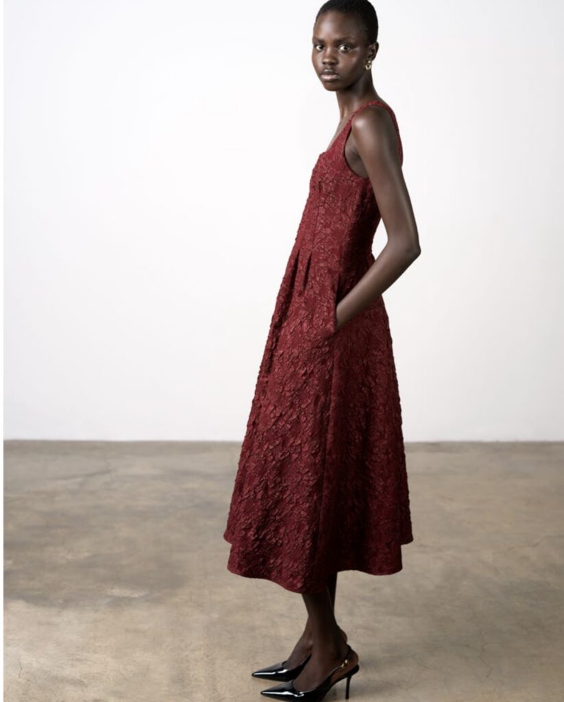 French Connection Milenda Midi Dress