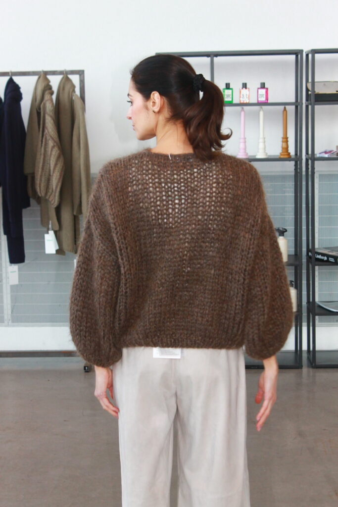 Maiami Mohair Bomber Cardigan 8061