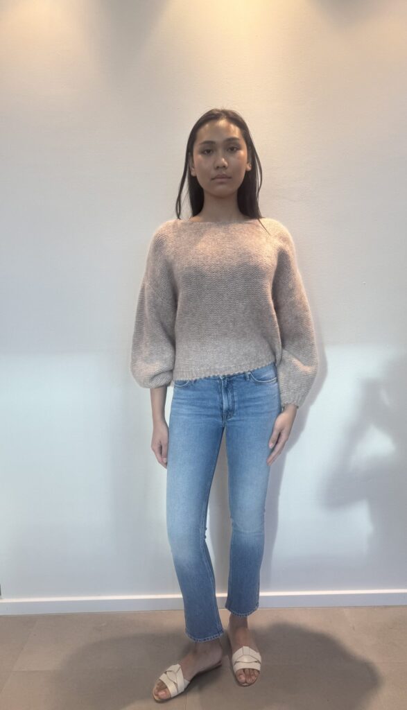 Archer Cashmere Wyatt Chunky Sweater oat