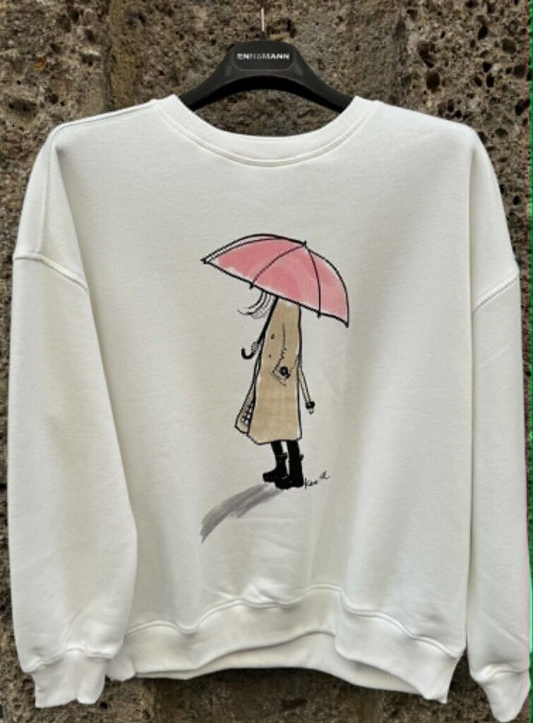 Kera Till Sweater Regenschirm