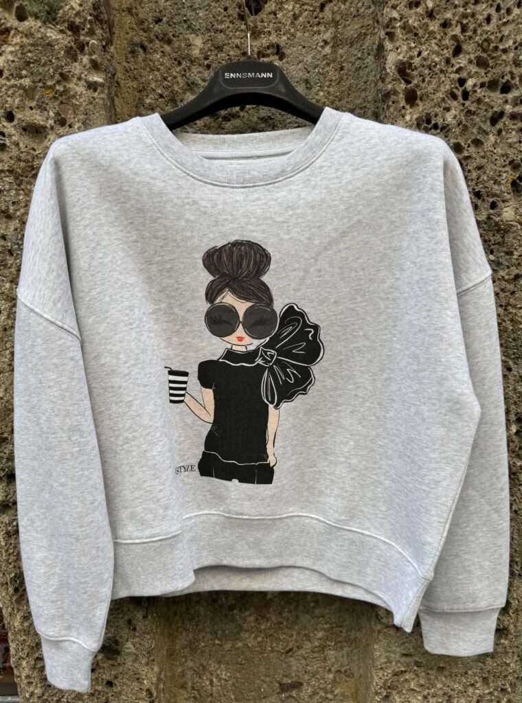 SuStyle Sweater Bold Bow